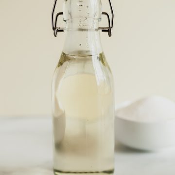 homemade simple syrup