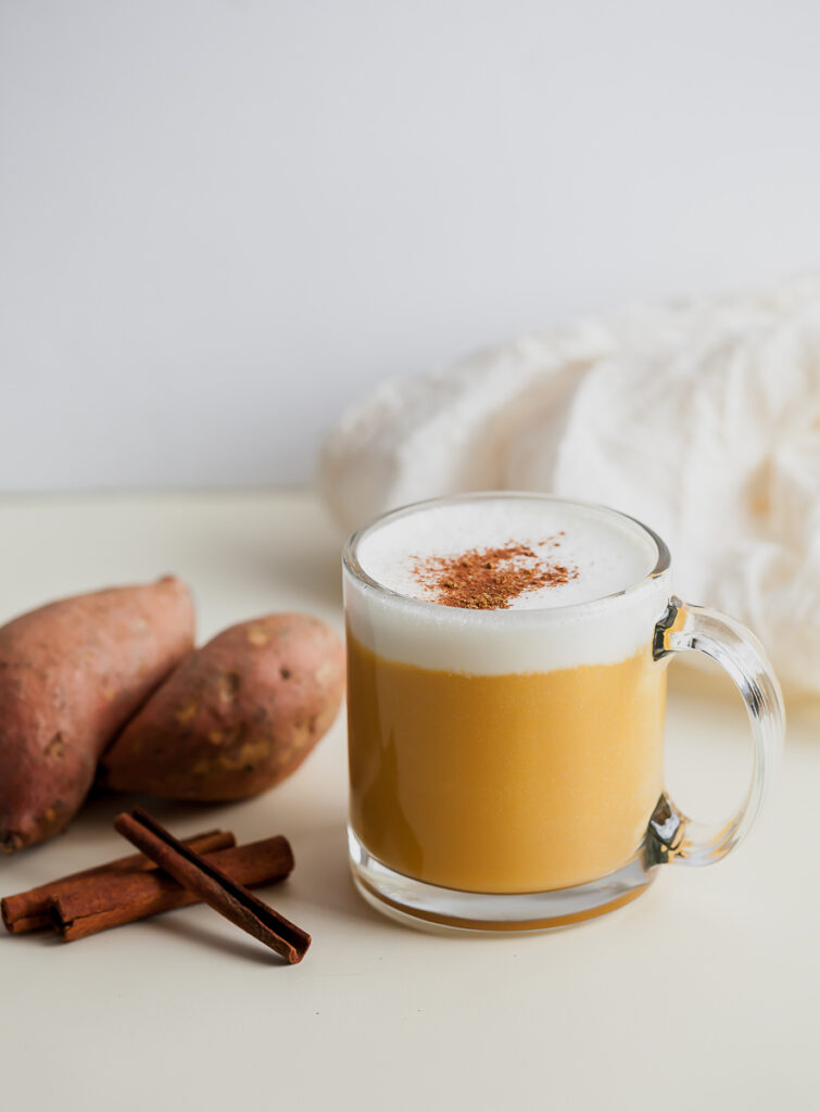 sweet potato latte